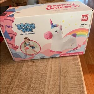 Bouncy Pals Unicorn Plush Ride-On